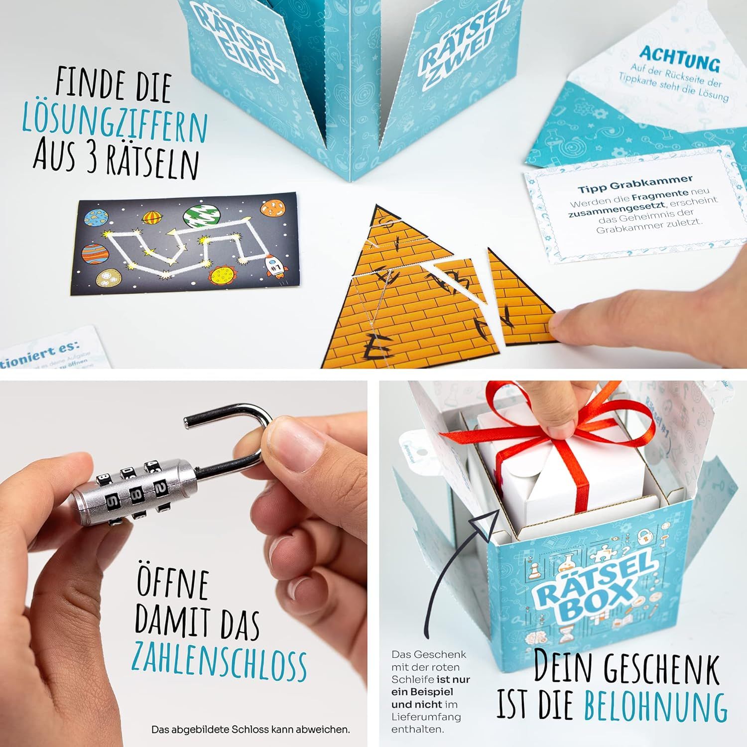 Rätsel lösen und die QUESTIX Rätselbox öffnen